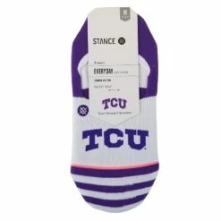 Stance NCAA Socks 2018 Women -TravisMathew Shop dez6301 tcu invisible purple 1 82767.1618640565