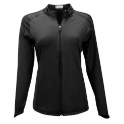 Nancy Lopez Golf Jazzy Golf Jacket 2019 Women -TravisMathew Shop dez8153 black 1 74297.1568206069