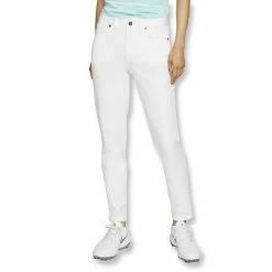 Nike Fareway Jean Slim 30" Golf Pants 2019 Women 11 Nike Fareway Jean Slim 30" Golf Pants 2019 Women -TravisMathew Shop dez8361 white 1 09737.1570067787
