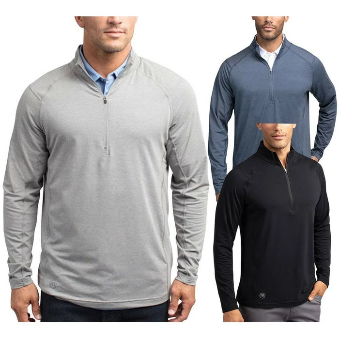 TravisMathew Yanks Longsleeve Tee Golf Pullover 2019 3 TravisMathew Yanks Longsleeve Tee Golf Pullover 2019