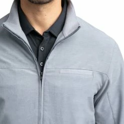 TravisMathew Hooligan Golf Jackets 2019 -TravisMathew Shop dez8491 black alloy 4 32942.1567644520