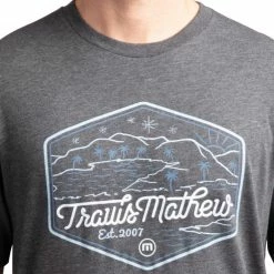 TravisMathew Noar Mann Golf T-Shirts 2019 -TravisMathew Shop dez8498 heather gray pinstripe 4 53873.1567643718