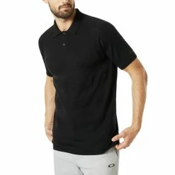 Oakley Engineered Knit Shortsleeve Golf Polo 2019 -TravisMathew Shop dez8542 blackout 3 31744.1568984024