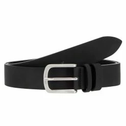 J.Lindeberg Havier Matte Leather Golf Belt 2019 -TravisMathew Shop dez8579 black 1 29995.1559182500