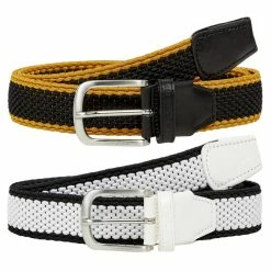 J.Lindeberg Fulton Elastic Stripe Golf Belt 2019