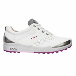 ECCO BIOM Hybrid HM Spikeless Golf Shoes 2021 Women -TravisMathew Shop ern0944 silver pink 1 94246.1619506111