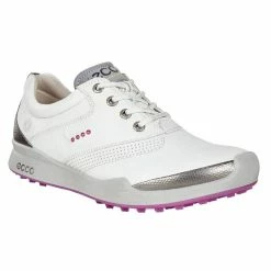 ECCO BIOM Hybrid HM Spikeless Golf Shoes 2021 Women -TravisMathew Shop ern0944 silver pink 3 54354.1619506118