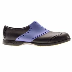 BIION Saddles Spikeless Golf Shoes -TravisMathew Shop ray0016 black violet 3 1 57654.1498985298