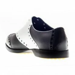 BIION Saddles Spikeless Golf Shoes -TravisMathew Shop ray0016 black white 2 24563.1498910460