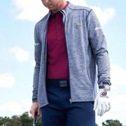 Lacoste LS Midlayer Flamme With Front Two Zipper Pockets Jacket 2018 13 Lacoste LS Midlayer Flamme With Front Two Zipper Pockets Jacket 2018 -TravisMathew Shop tif0227 aquatic navy blue 6 19635.1531929682