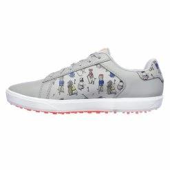 Skechers Go Golf Drive - Dogs At Play Spikeless Golf Shoes 2020 Women -TravisMathew Shop via0174 gray pink 2 88993.1581474127