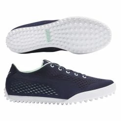 PUMA Monolite Cat Engineered Mesh Spikeless Golf Shoes 2020 Women -TravisMathew Shop via0556 peacoat mist green 3 08116.1593825681