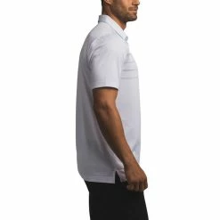 TravisMathew River Rafter Golf Polo 2020 -TravisMathew Shop via1030 white 3 37450.1595920676