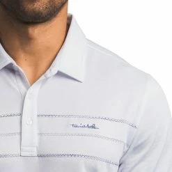 TravisMathew River Rafter Golf Polo 2020 -TravisMathew Shop via1030 white 4 69290.1595920679