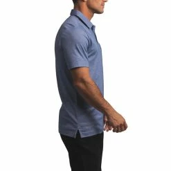 TravisMathew Skydiver Golf Polo 2020 -TravisMathew Shop via1031 heather skipper 3 18342.1595920771