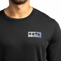 TravisMathew Shallow End Golf T-Shirt 2020 9 TravisMathew Shallow End Golf T-Shirt 2020 -TravisMathew Shop via1042 black 4 20851.1596093645