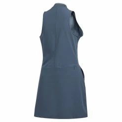 Adidas 3 Stripes Sport Sleeveless Golf Dress 2020 Women -TravisMathew Shop via1078 legacy blue 2 45861.1597911180