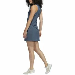 Adidas 3 Stripes Sport Sleeveless Golf Dress 2020 Women -TravisMathew Shop via1078 legacy blue 5 10449.1597911285