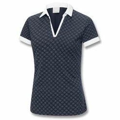 Galvin Green Maylin Ventil8 Plus Golf Mock 2020 Women -TravisMathew Shop via1100 navy white 1 42863.1597800093