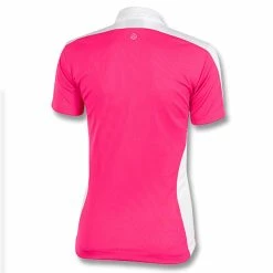 Galvin Green Muriel Ventil8 Plus Golf Polo 2020 Women 5 Galvin Green Muriel Ventil8 Plus Golf Polo 2020 Women -TravisMathew Shop via1105 deep pink white 2 69390.1597801036